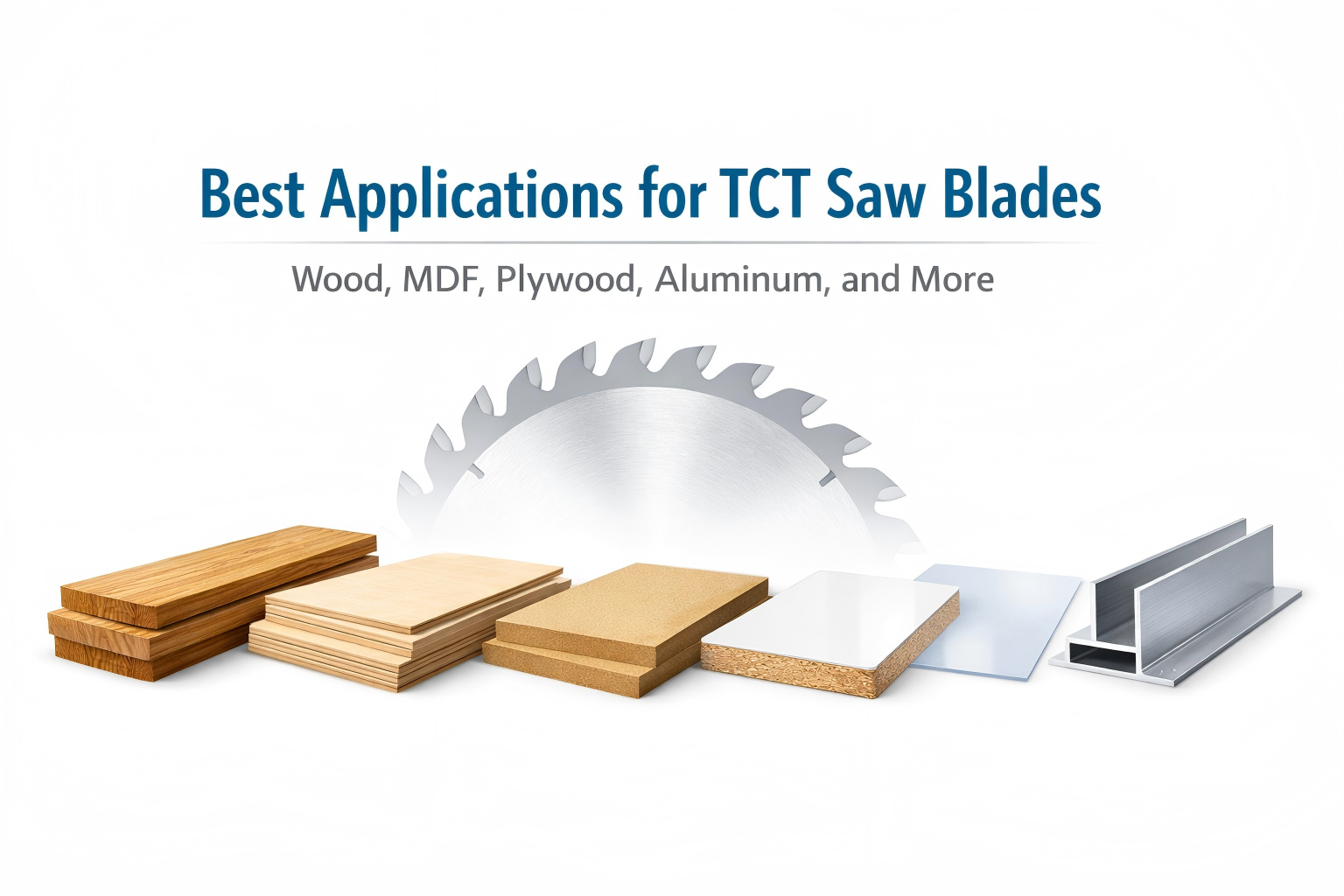 Лучшее применение пильных полотен TCT