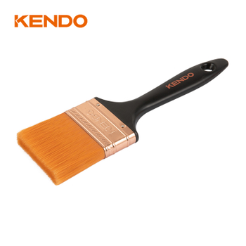 Кисть с пластиковой ручкой