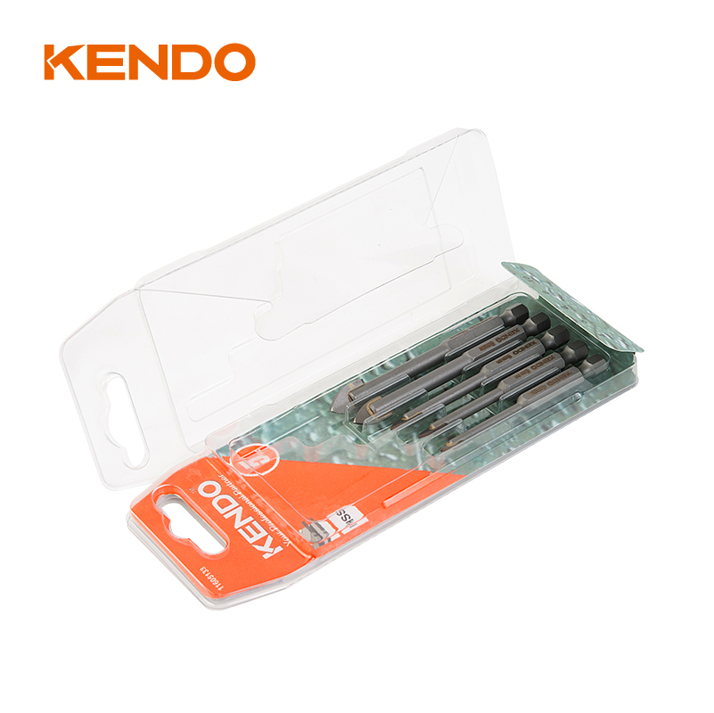 Набор сверл по стеклу, 5 шт., шестигранник. Быстросменный хвостовик