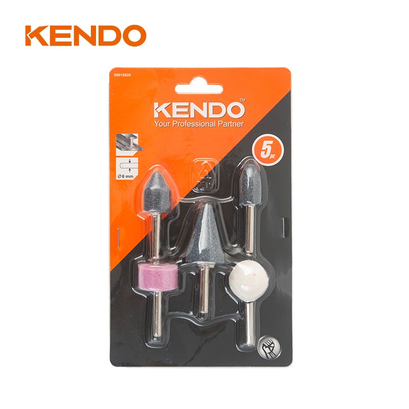 Набор из 5 навесных шлифовальных головок