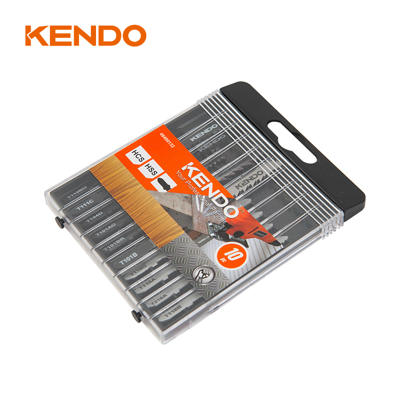 Набор полотен для лобзика с Т-образным хвостовиком, 10 шт.